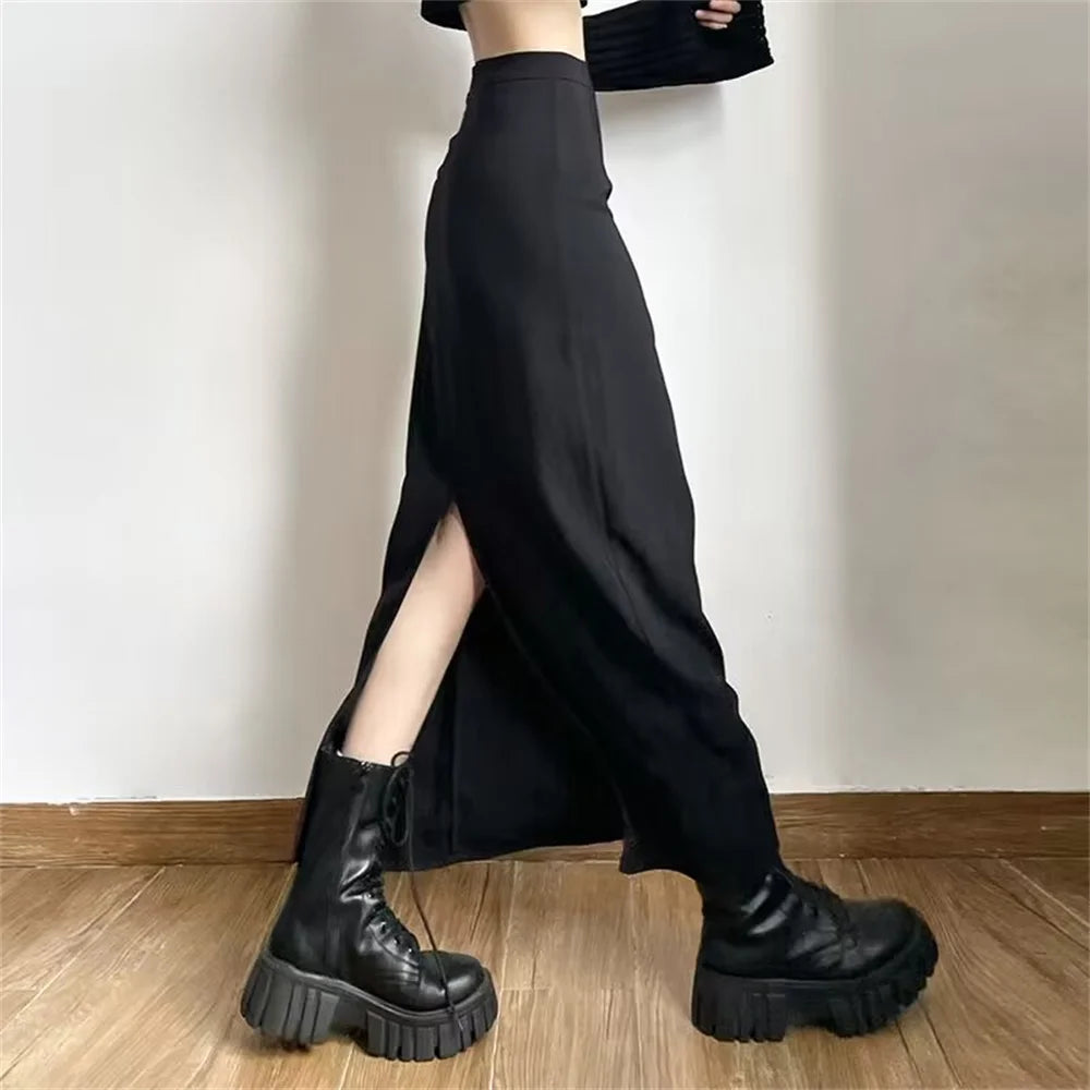 Dark Academia Maxi Skirt