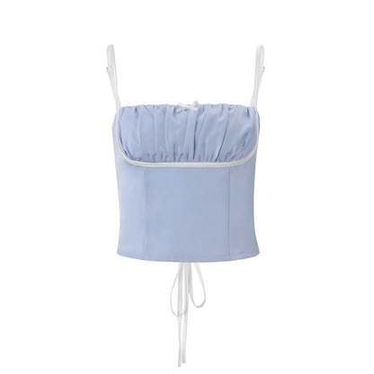 Coquette Corset Top Blue