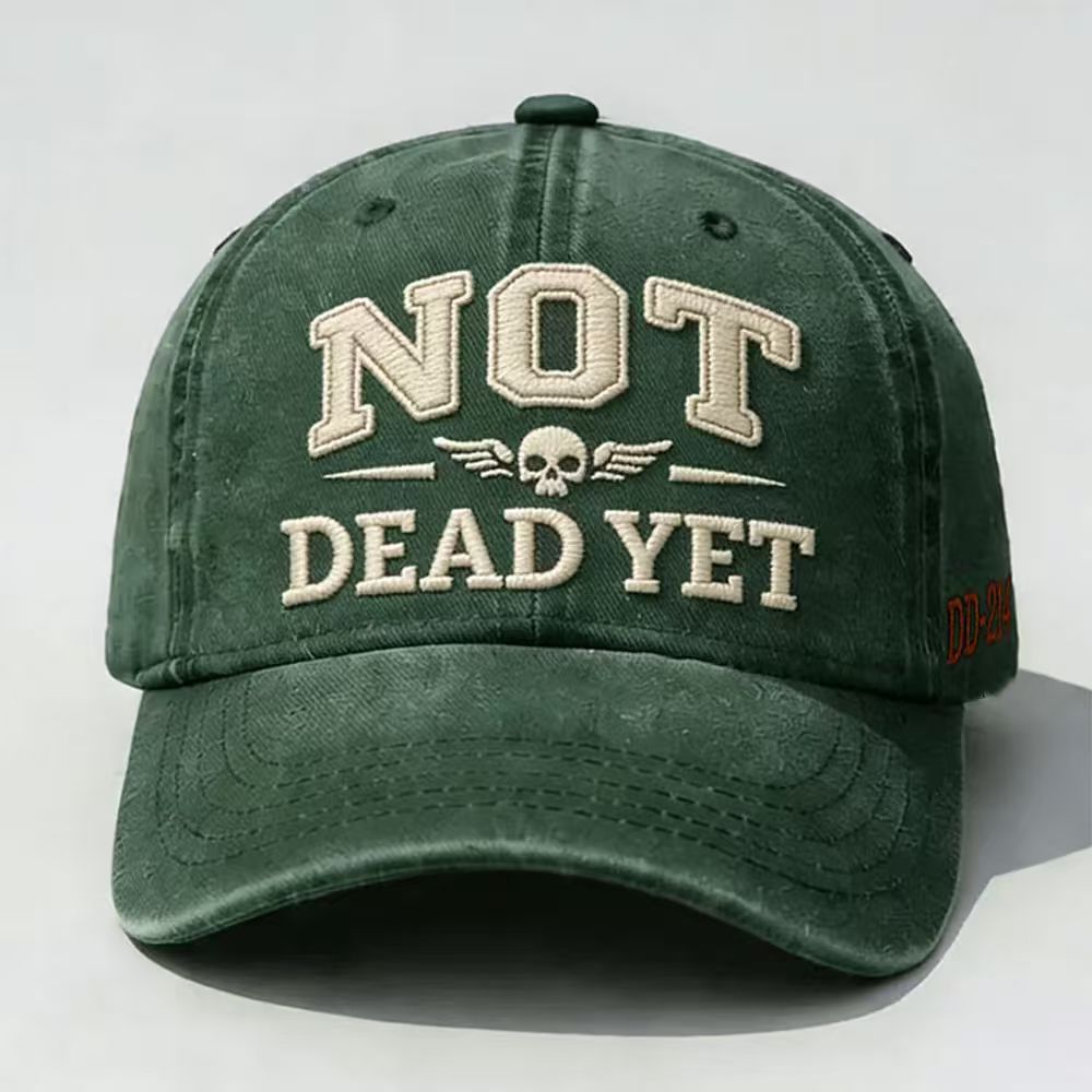 Cotton baseball cap with sun protection shown from a side angle, highlighting the structured brim and breathable fabric