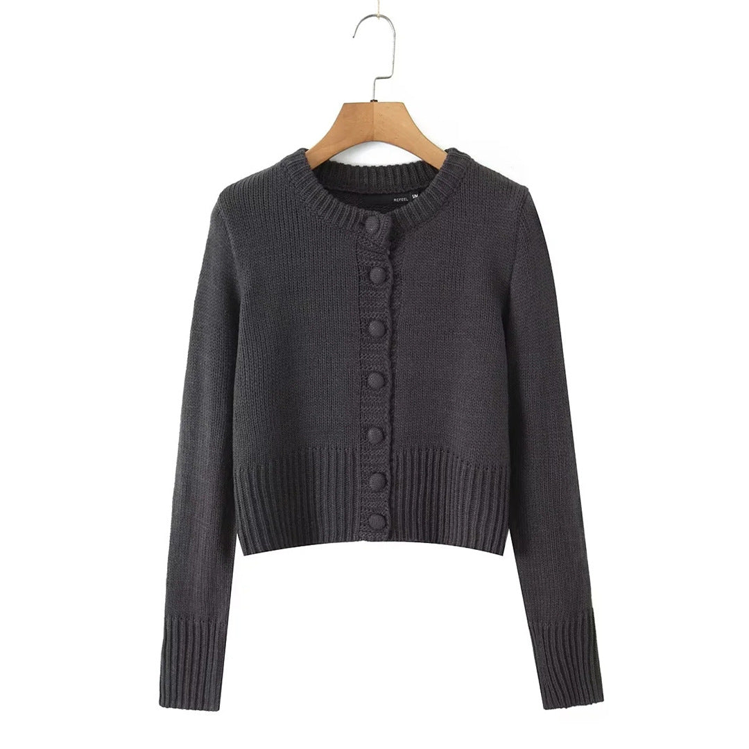 Women's high-waisted sheath skirt and knit top set in a coordinated two-piece style, shown as a matching outfit flat lay