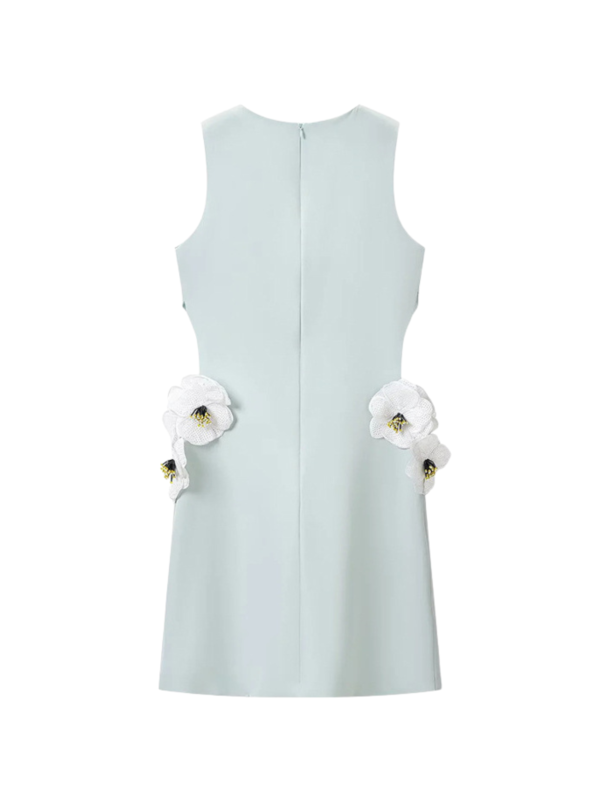 Ingmund Sleeveless Flower Mini Dress, view 6