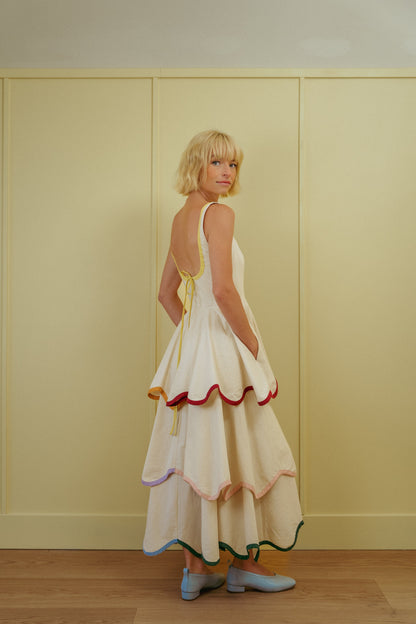 Millie Dress in Rainbow